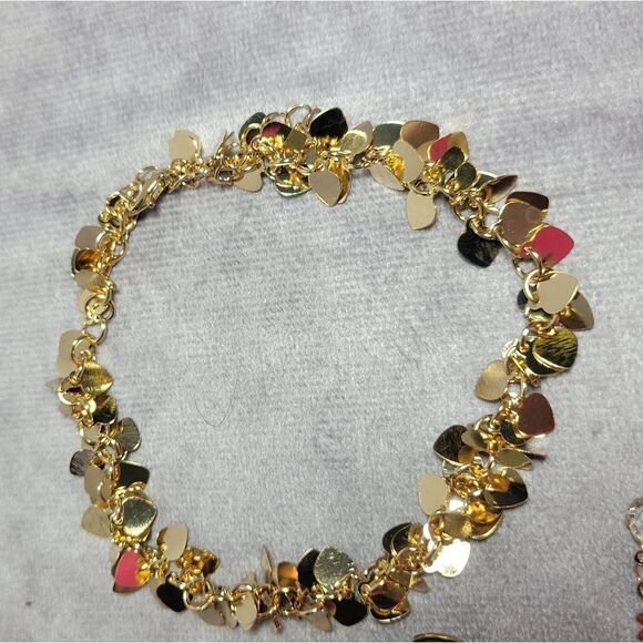 Austrian Crystal Charm Anklet set of 3 - Picture 11 of 16